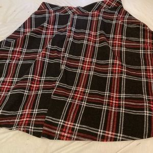 Plaid skirt